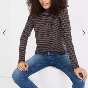 Madewell - striped turtleneck
